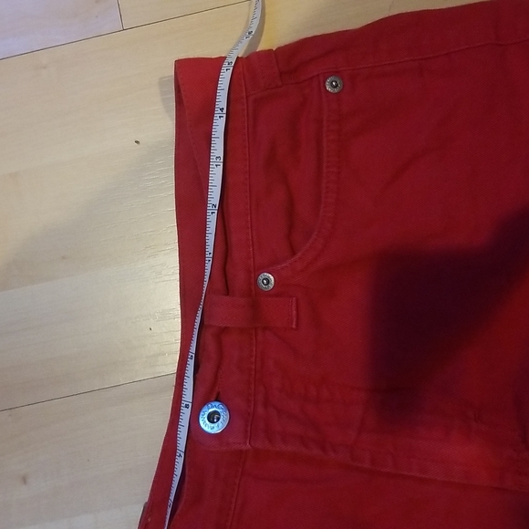 Dolce & Gabbana Red Capris EUC SZ 29 Genuine! Stunning! - Picture 10 of 13
